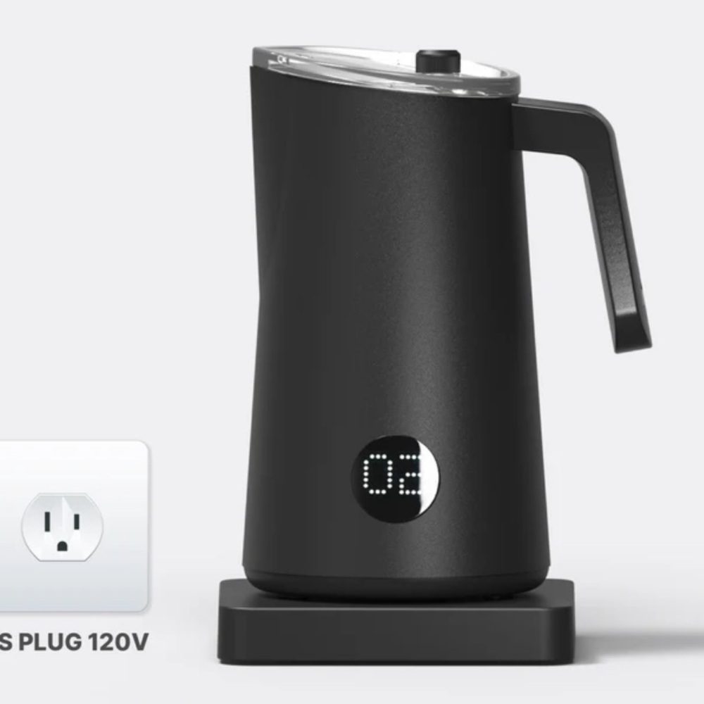Subliminal Nanofoamer Pro Milk Frother for Espresso with Digital Display